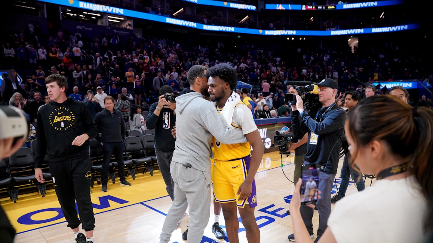 NBA Fans React To Bronny James’ Performance In Lakers-Clippers Game