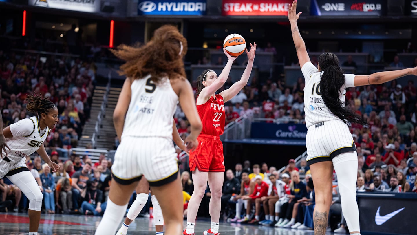 Fever Rout Sky as Clark Records Triple-Double