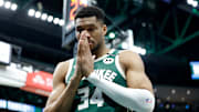 Giannis Antetokounmpo lamentó la eliminación ante los Pacers