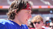 Oklahoma quarterback John Mateer 