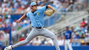 Tampa Bay Rays pitcher Nathan Wiles