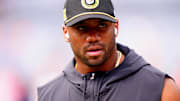 New York Giants quarterback Russell Wilson  