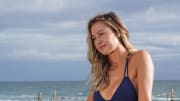 Nelly Korda poses for Ben Horton shot at The Boca Raton in Boca Raton, Fla. in behind the scenes photo