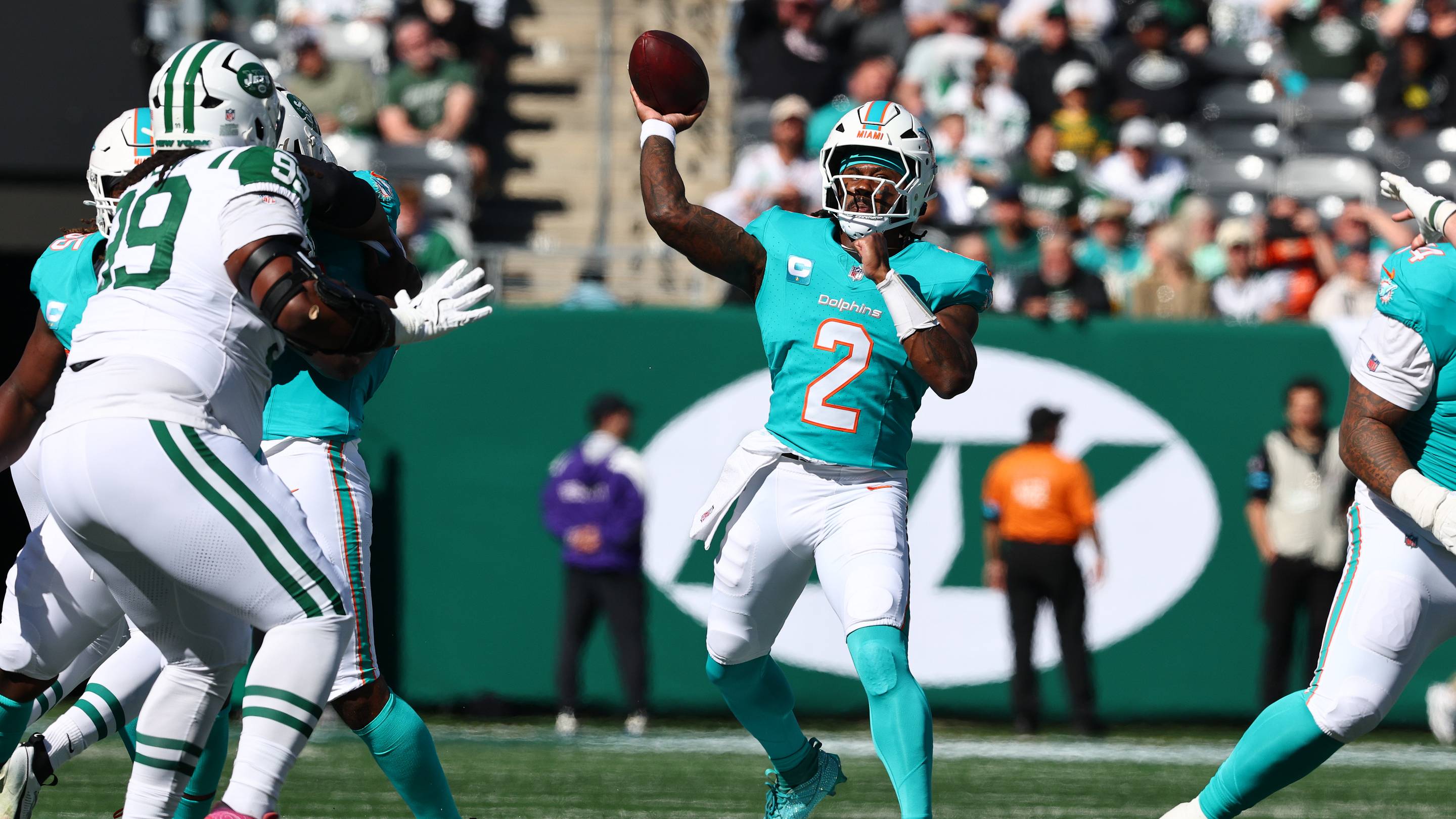 Dolphins-Jets Week 7 Halftime Observations