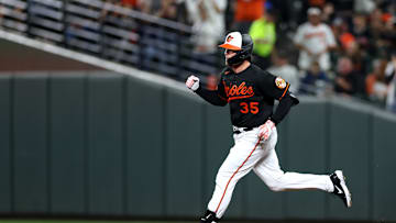 Adley Rutschman's two-run home run put the O's on top for good against Washington on Wednesday.