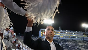 Penn State football head coach James Franklin