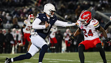 Penn State quarterback Beau Pribula