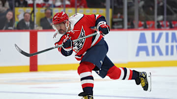 Captain of the Capitals Alex Ovechkin. Photo by