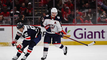 Evgeny Kuznetsov, Johnny Gaudreau, Washington Capitals 