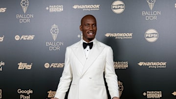 Didier Drogba at the Ballon D'or ceremony 
