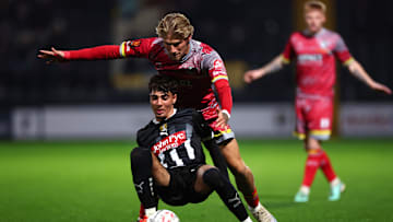 George Abbott in FA Cup action last weekend 