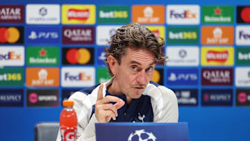 Tottenham Hotspur Training Session And Press Conference - UEFA Champions League 2025/26 League Phase