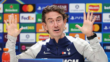 Tottenham Hotspur Training Session And Press Conference - UEFA Champions League 2025/26 League Phase