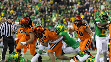 Jeffrey Bassa, Damien Martinez, Oregon State Beavers, Oregon Ducks