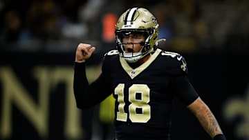 Rookie fifth-round pick quarterback Spencer Rattler will make his NFL debut and start for the Saints against Tampa Bay in place of injured Derek Carr Sunday in the Superdome in New Orleans. 