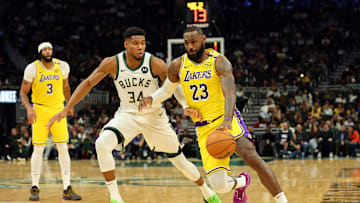 Los Angeles Lakers v Milwaukee Bucks