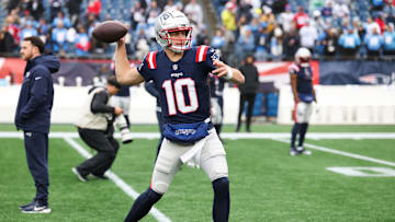 New England Patriots QB Drake Maye