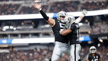 Las Vegas Raiders OL Jackson Powers-Johnson.