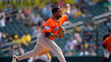 Houston Astros v Athletics