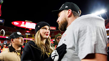 Taylor Swift and Travis Kelce