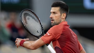 Novak Djokovic at the French Open