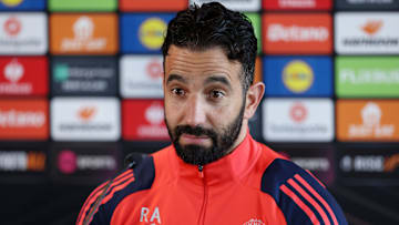 Manchester United Training Session And Press Conference - UEFA Europa League 2024/25 Quarter Final