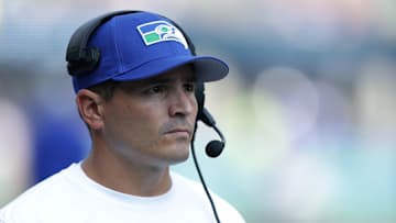 Mike Macdonald of the Seattle Seahawks