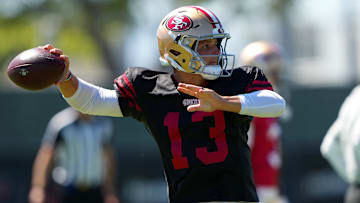San Francisco 49ers quarterback Brock Purdy