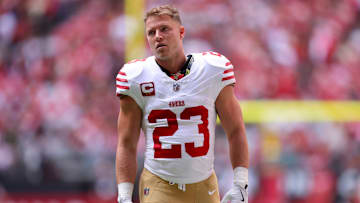 San Francisco 49ers running back Christian McCaffrey