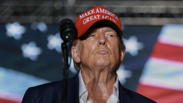 Former President Donald Trump Holds A Campaign Rally In Doral, Florida