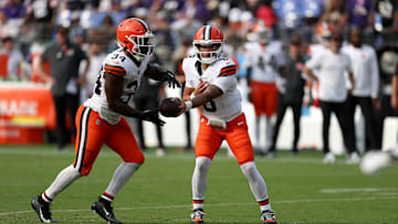 Dillon Gabriel: Cleveland Browns v Baltimore Ravens - NFL 2025