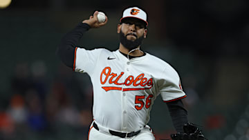 Baltimore Orioles reliever Seranthony Domínguez