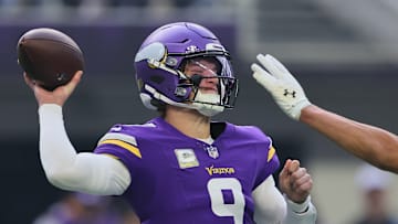 Minnesota Vikings quarterback J.J. McCarthy