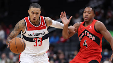Scottie Barnes, Toronto Raptors and Kyle Kuzma, Washington Wizards
