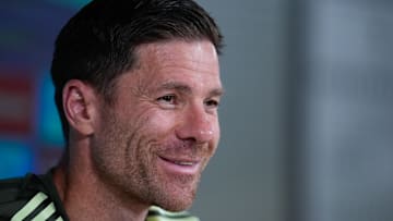 Xabi Alonso, entraîneur du Real Madrid, en conférence de presse.