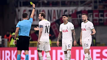 TOPSHOT-FBL-EUR-C1-AC MILAN-TOTTENHAM