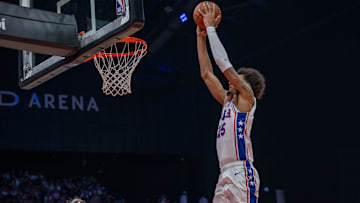 New York Knicks v Philadelphia 76ers - NBA Abu Dhabi Games 2025