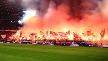 Die Südkurve brannte lichterloh