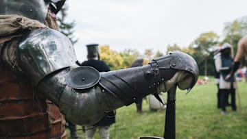 If you see a knight wearing a gauntlet, pray he keeps it on.
