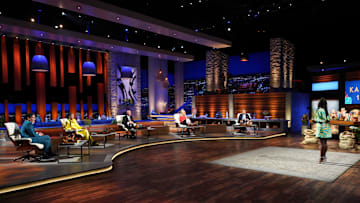 SHARK TANK - Ò1414Ó Ð Emma Grede, the CEO and co-founder of fashion juggernaut Good American, founding partner of SKIMS and co-founder of Safely, returns to the Tank. First into the Tank are best friends from Dana Point, California, and Rye, New York, who hope the Sharks sink their teeth into their all-in-one product aimed at keeping smiles fresh and bright. Entrepreneurs from Los Angeles present their solution to a growing problem in the apparel industry with their recycling service; while an