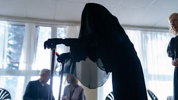 Kathryn Hunter as Solange in The Front Room