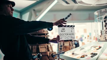 BTS, Daleks in TARDIS 2 - Doctor Who Special 2020: Revolution Of The Daleks - Photo Credit: James Pardon/BBC Studios/BBCA