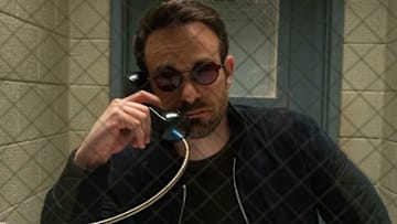 Daredevil/Matt Murdock (Charlie Cox) in Marvel Television's DAREDEVIL: BORN AGAIN, exclusively on Disney+. Photo by Giovanni Rufino. © 2025 MARVEL.