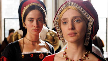 MASTERPIECE
Wolf Hall: The Mirror and the Light

Episode One: Wreckage 
Sunday, March 23, 2025 at 9/8c on PBS
In the wake of Anne’s execution, the King weds Jane Seymour. Marital bliss does nothing to quell Henry’s rage at his daughter, and Cromwell makes a risky play to save Princess Mary from her father’s murderous streak.

Shown L-R: Agnes O'Casey (Meg Douglas) and Lilit Lesser (Princess Mary)

Photographer: Nick Briggs 

For editorial use only.

© Playground Television (UK) Ltd