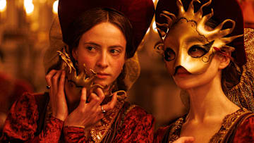 MASTERPIECE
Wolf Hall: The Mirror and the Light

Episode Two: Obedience
Sunday, March 30, 2025 at 9/8c on PBS
A secret marriage brings scandal to court, giving Cromwell the opportunity to bring his adversary Norfolk down for good. But an unexpected encounter forces Cromwell to question where his loyalties lie.

Shown L-R: Agnes O'Casey (Meg Douglas), Viola Prettejohn (Mary Fitzroy)

Photographer: Nick Briggs 

For editorial use only.

© Playground Television (UK) Ltd