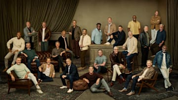 THE GOLDEN BACHELORETTE - DisneyÕs ÒThe Golden BacheloretteÓ stars Jonathan, Pascal, Pablo, Gregg, Jordan, David, Charles, R.J., Gil, Michael, Bill, Guy, Chock, Gary, Keith, Ken, Bob, Mark, Charles, Jack, Dan, Kim, Christopher, and Thomas. (Disney/Ricky Middlesworth)