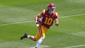 Apr 17, 2021; Los Angeles, CA, USA; Mo Hasan, USC Football