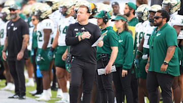 Alex Golesh said that while back-to-back bowl wins and winning seasons are fine, the time has come to take the next step in the program.