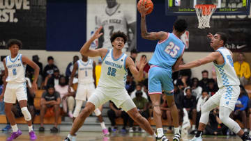 Syracuse basketball 4-star target Dante Allen and Nightrydas won their third straight Peach Jam title on the EYBL circuit.