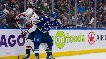 Aliaksei Protas, Washington Capitals Mandatory Credit: Bob Frid-Imagn Images